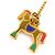 Hermès Hermes HERMES Halskette Cheval Grand Parade GP Mehrfarben Golden - Ansicht 8