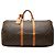 Sac Boston Louis Vuitton Monogram Keepall 55 Marron