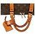 Sac Boston Louis Vuitton Monogram Keepall 55 Marron - vue 10