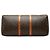 Sac Boston Louis Vuitton Monogram Keepall 55 Marron - vue 3