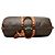 Sac Boston Louis Vuitton Monogram Keepall 55 Marron - vue 4