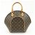 Louis Vuitton Ellipse Monogram Canvas MM Castaño - vista 2