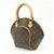 Louis Vuitton Ellipse Monogram Canvas PM Marrone - vista 3
