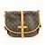Louis Vuitton Saumur Monogram Canvas 30 Marron - vue 2