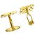Alfred Dunhill Gemelli Dunhill in oro giallo 18K - vista 6