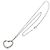 Autre Marque Tiffany & Co. Silber Herz Halskette - Ansicht 2