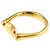 Autre Marque Tiffany & Co. Bean Ring in 18K Gelbgold - Ansicht 3