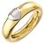 Autre Marque Anello Friendship di Tiffany & Co. in oro bianco e giallo 18K