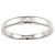 Harry Winston Ehering aus Platin mit Diamant im Princess-Schliff - Ansicht 2