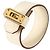 Hermès Pulsera Hermes Kelly Twist PM Blanco Dorado - vista 5