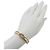 Hermès Hermes Mini Clic Chaine d'Ancre Bangle Silvery Golden Cream - view 8