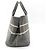 Miu Miu My Logo Leather Small Negro - vista 4