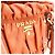 Prada Gaufre Convertible Satchel aus Leder und Tessuto Medium Orange - Ansicht 6