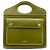Burberry Mini de piel con bolsillo Verde
