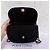 Timeless Chanel vintage half moon flap schwarzer Stoff - Ansicht 11