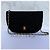Timeless Chanel vintage half moon flap schwarzer Stoff - Ansicht 2