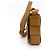 Bottega Veneta Cassette Zip Maxi Intrecciato in tela webbed Marrone - vista 4