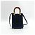 Fendi Sunshine Shopper em camurça riscada Large Preto - vista 2