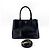 Prada Galleria Double Zip Spazzolato Leather Medium Schwarz - Ansicht 2