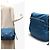 Bolsa de Ombro Prada Saffiano Tessuto Nylon Azul - vista 3