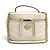 Tory Burch Kira Mini Vanity Bag Bianco - vista 2