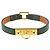 Hermès Bracelete Hermes Rivale Mini Verde