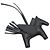 Hermès Hermes So Black Rodeo Pegasus PM Handbag Charm - Ansicht 2
