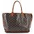 Borsa Tote Reversibile Goyard Anjou PM Marrone Nero - vista 3