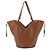 Autre Marque Saint Laurent Y Hobo Tote Handtasche Braun