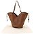 Autre Marque Saint Laurent Y Hobo Tote Handtasche Braun - Ansicht 2