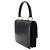 Céline Celine Double Flap Handbag in Black Leather - view 3