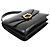 Céline Celine Double Flap Handbag in Black Leather - view 4