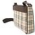 Borsa a tracolla Burberry Nova Check Marrone Beige - vista 3