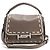 Borsa a spalla Tod's Double T Stitch in Greige Beige Grigio