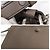 Borsa a spalla Tod's Double T Stitch in Greige Beige Grigio - vista 8