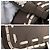 Borsa a spalla Tod's Double T Stitch in Greige Beige Grigio - vista 9