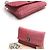 Borsa a spalla Miu Miu Matelassé in nappa con cristalli Rosa - vista 4
