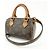 Louis Vuitton Speedy Mini HL Monogram Canvas Castaño - vista 3