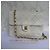 Timeless Borsa Chanel Classic Flap Small in pelle di agnello bianca Bianco - vista 7