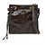 Sac à épaule mini Prada Bonnie Marron foncé