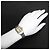 Cartier Santos Galbee SM Moon Phase Two-Tone Damenuhr - Ansicht 3
