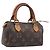 Louis Vuitton Speedy Mini HL Monogram Canvas Castaño
