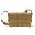 Bottega Veneta Cassette Zip Maxi Intrecciato in tela webbed Beige