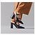 Hermès Décolleté Slingback Jackie 90 in pelle nera Nero - vista 12
