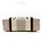 Chloé Borsa Tote Chloe Woody in Tela e Pelle Medium Beige - vista 6