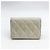 Tarjetero Chanel Classic Flap de piel caviar acolchada Blanco - vista 3