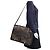Borsa a tracolla in pelle marrone scuro Dolce & Gabbana - vista 9