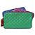 Borsa a pochette in pelle Dolce & Gabbana Blu Verde Porpora