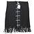 Capa Chal Reversible Burberry Negro - vista 3