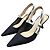 Christian Dior J'Adior Décolleté Slingback in tessuto nero